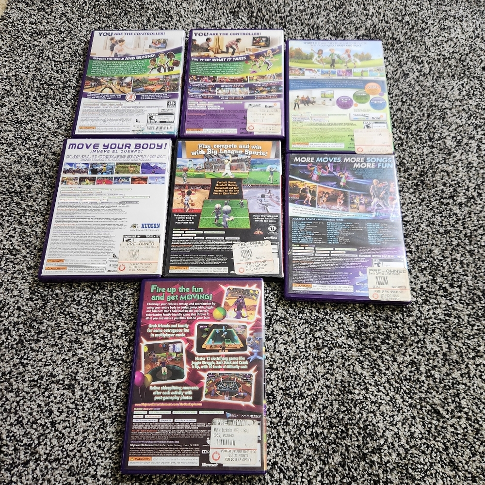 Xbox 360 Game Bundle:Kinect Sports, Dance Central,Kinect Adventures, Deca Sports - Picture 5 of 10